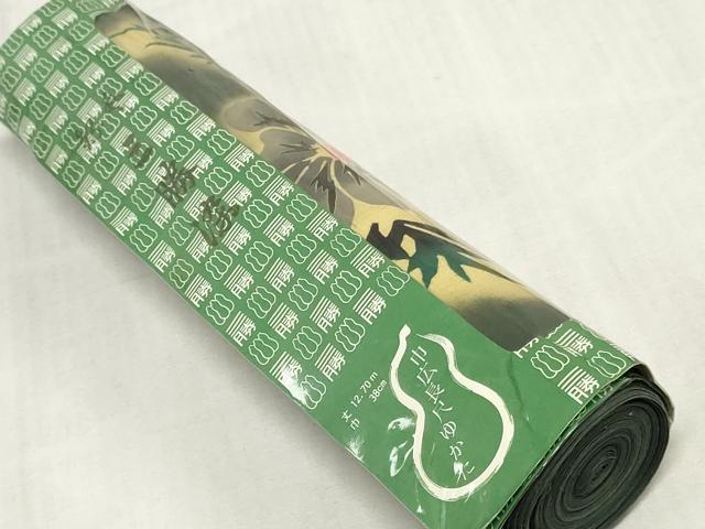 平和屋着物*夏物 浴衣 反物 着尺 三勝染 舞花文 逸品 未使用 DABJ0947zy