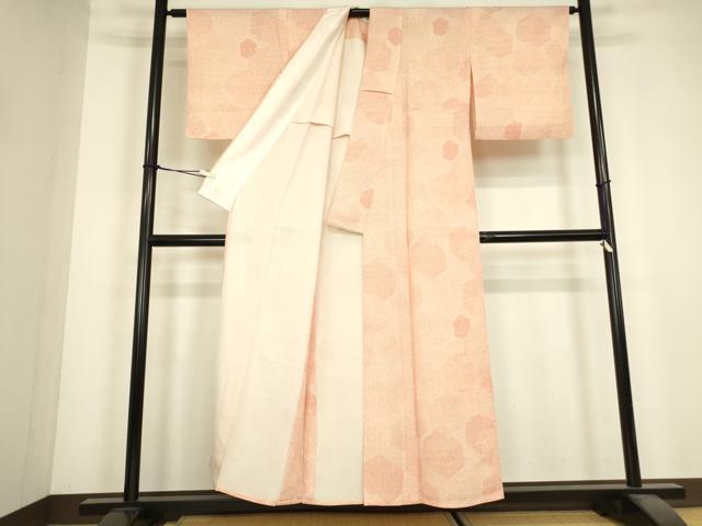 平和屋着物▽内田秀一 江戸小紋 単衣 寄せ小紋柄 正絹 逸品 DABJ1088az