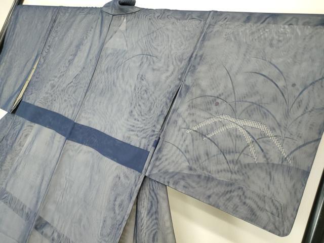 平和屋着物▽訪問着 無双 紗袷 紗×紗 露芝文 正絹 逸品 DABJ1115az