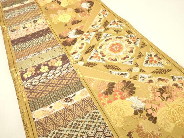 平和屋着物▼六通柄袋帯 姫物語 金銀糸 正絹 逸品 DABJ1402az