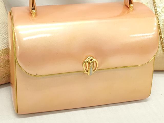 平和屋着物▼和装小物 和装バッグまとめて3点 ハンドバッグ クラッチ 佐賀錦 吉祥孔雀草花文 金糸 逸品 DABJ2018xg