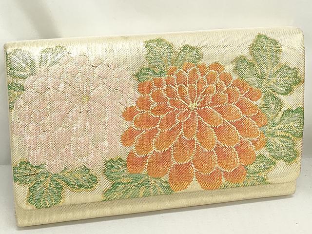 平和屋着物▼和装小物 和装バッグまとめて4点 ハンドバッグ クラッチ 佐賀錦 草花文 花唐草文 金銀糸 逸品 DABJ2026xg