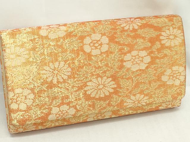 平和屋着物▼和装小物 和装バッグまとめて4点 ハンドバッグ クラッチ 佐賀錦 草花文 花唐草文 金銀糸 逸品 DABJ2026xg