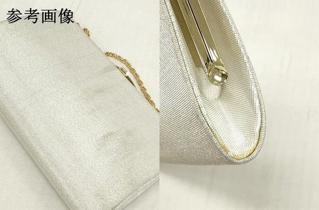 平和屋着物▼和装小物 和装バッグまとめて3点 ハンドバッグ クラッチ 佐賀錦 草花文 吉祥花松文 金銀糸 逸品 DABJ2049xg
