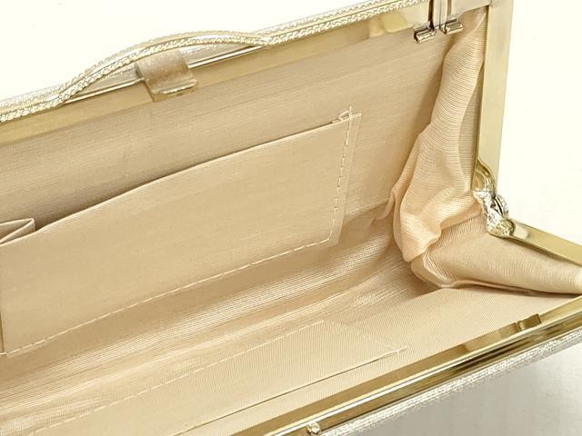 平和屋着物▼和装小物 和装バッグまとめて3点 ハンドバッグ クラッチ 佐賀錦 草花文 吉祥花松文 金銀糸 逸品 DABJ2049xg