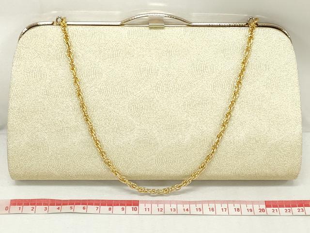 平和屋着物▼和装小物 和装バッグまとめて3点 ハンドバッグ クラッチ 佐賀錦 草花文 流水文 金糸 逸品 DABJ2054xg