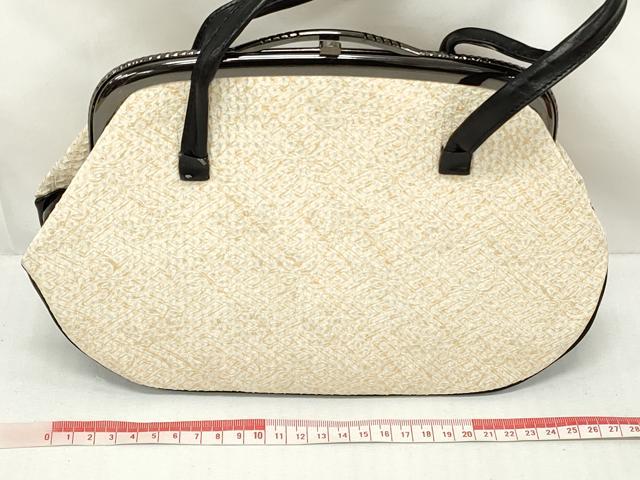 平和屋着物▼和装小物 和装バッグまとめて4点 ハンドバッグ クラッチ 楓文 流水文 絞り 逸品 DABJ2066xg