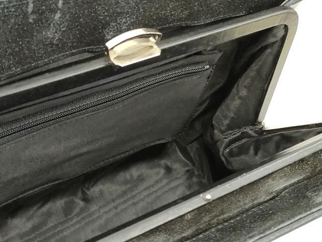 平和屋着物▼和装小物 和装バッグまとめて3点 ハンドバッグ クラッチ 草花文 変わり格子 逸品 DABJ2070xg