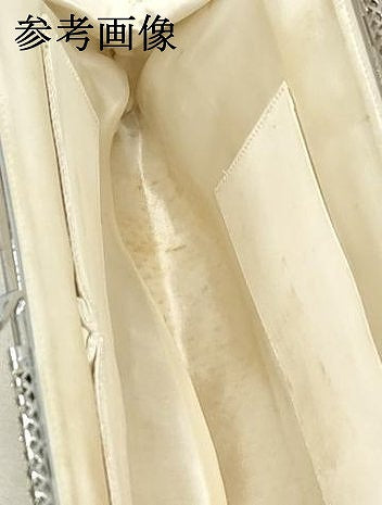 平和屋着物▼和装小物 和装ビーズバッグまとめて3点 総ビーズ 花 白 逸品 DABJ2095xg