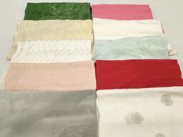 平和屋着物★和装小物 帯揚げ10枚セット 正絹 逸品 DABJ2179xg