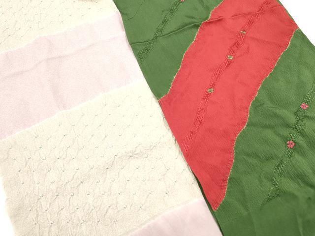 平和屋着物●和装小物 帯揚げ 10枚セット 柄絞り 逸品 DABJ2205xg