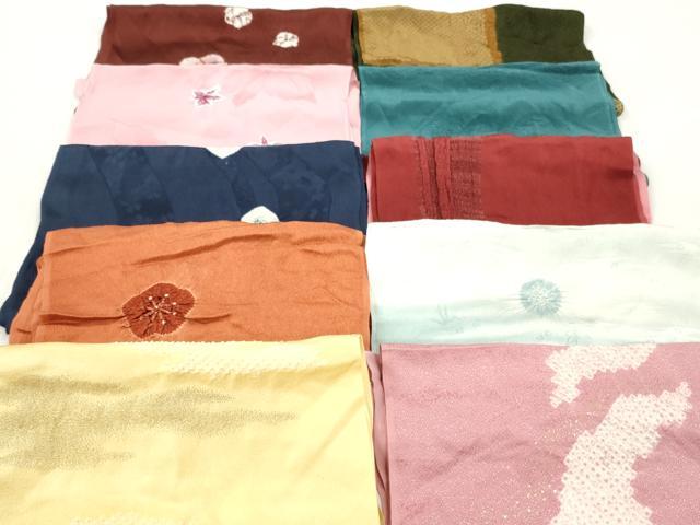 平和屋着物●和装小物 帯揚げ 10枚セット 柄絞り 逸品 DABJ2211xg