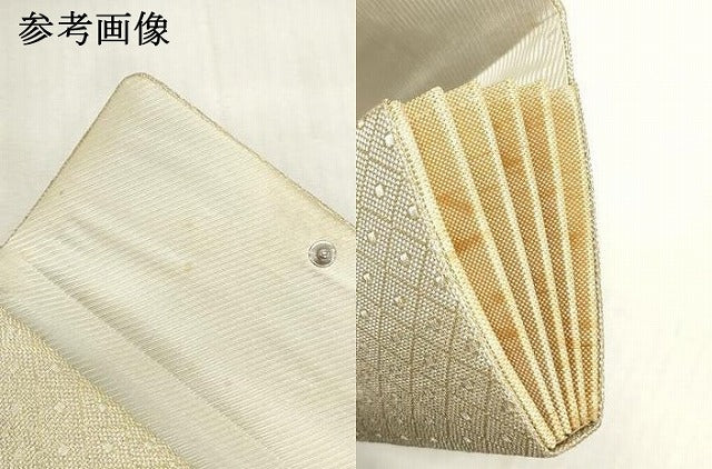 平和屋着物▼和装小物 和装バッグまとめて4点 ハンドバッグ クラッチ 佐賀錦 草花文 亀甲花文 金銀糸 逸品 DABJ2376xg