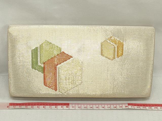 平和屋着物▼和装小物 和装バッグまとめて4点 ハンドバッグ 佐賀錦 亀甲花文 雪輪青海波 金糸 逸品 DABJ2378xg
