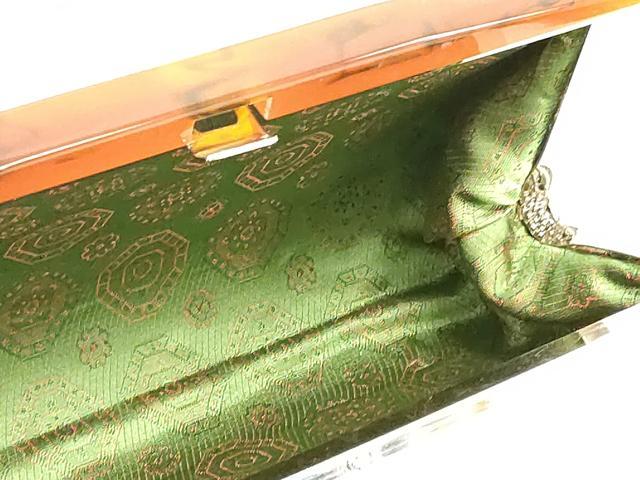 平和屋着物▼和装小物 和装バッグまとめて3点 ハンドバッグ クラッチ 本場大島紬 7マルキ 蝶 流水文 菊尽くし 逸品 DABJ2390xg
