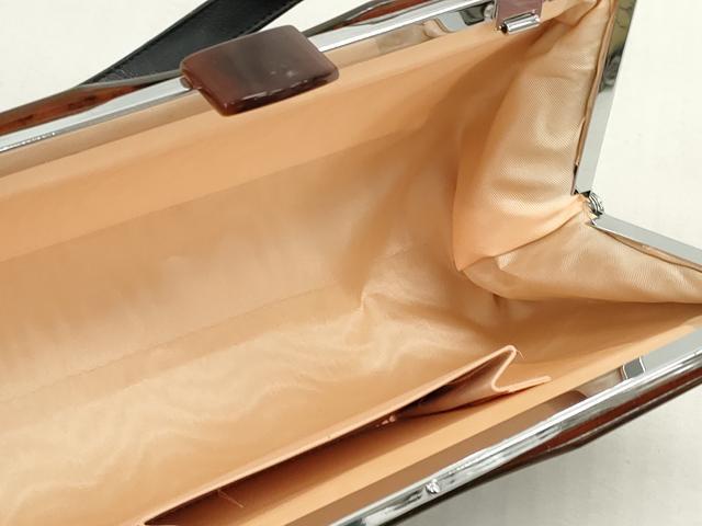 平和屋着物▼和装小物 和装バッグまとめて3点 ハンドバッグ クラッチ 本場大島紬 7マルキ 蝶 流水文 菊尽くし 逸品 DABJ2390xg