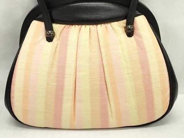 平和屋着物▼和装小物 和装バッグまとめて3点 ハンドバッグ クラッチ 絞り 草花文 逸品 DABJ2393xg
