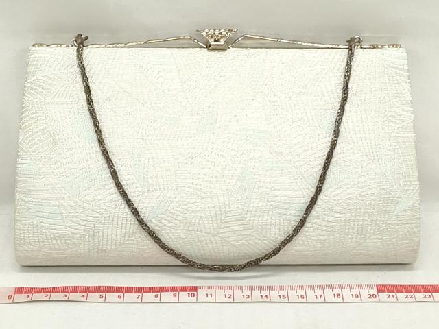 平和屋着物▼和装小物 和装バッグまとめて3点 ハンドバッグ クラッチ 佐賀錦 御所車草花文 草葉文 流水文 金銀糸 逸品 DABJ2409xg