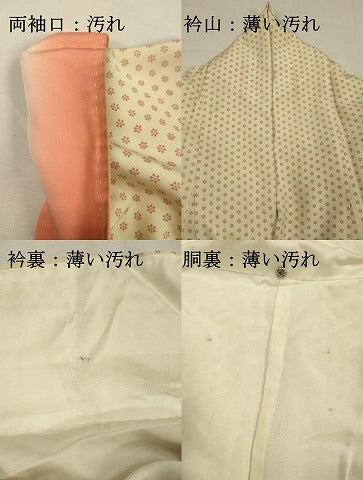 平和屋着物■訪問着 小花尽くし 正絹 逸品 DABJ2544ya