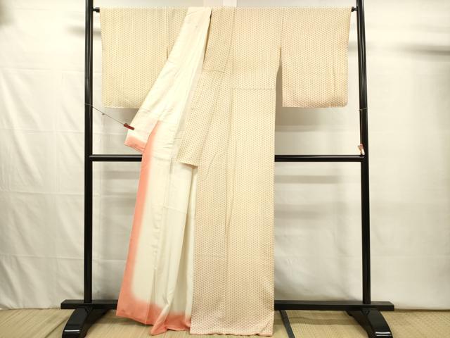 平和屋着物■訪問着 小花尽くし 正絹 逸品 DABJ2544ya