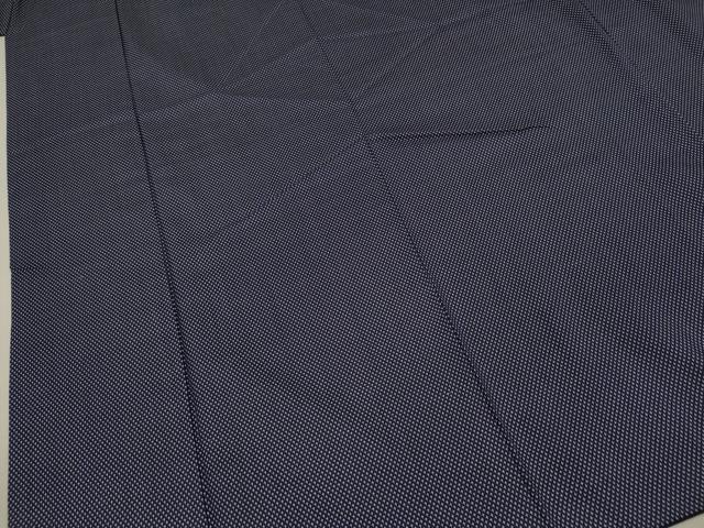 平和屋着物■上質な紬 絣文様 正絹 逸品 DABJ2553ya