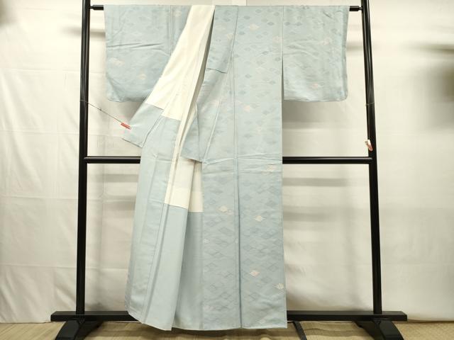 平和屋着物■上質な小紋 花菱文 正絹 逸品 DABJ2646ya
