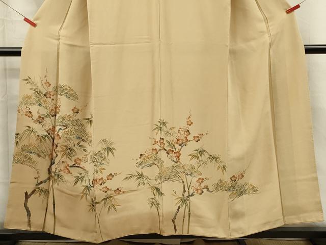 平和屋着物■訪問着 松竹梅 暈し染め 正絹 逸品 DABJ2648ya