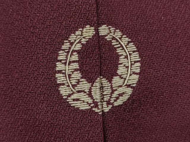 平和屋着物■訪問着 群鶴文 枝松 暈し染め 金銀彩 正絹 逸品 DABJ2649ya