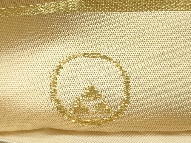 平和屋着物◎六通柄袋帯 箔散らし文 金糸 鈴乃屋扱い 正絹 逸品 DABJ2701ya