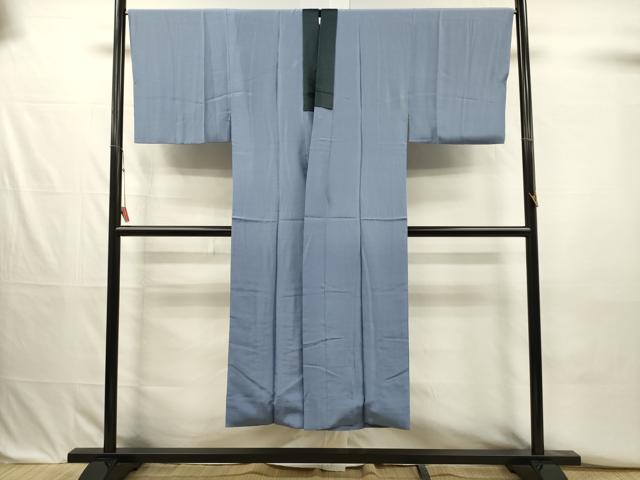 平和屋着物■男性 長襦袢 袷 風景人物文 暈し染め 金彩 正絹 逸品 DABJ2710ya