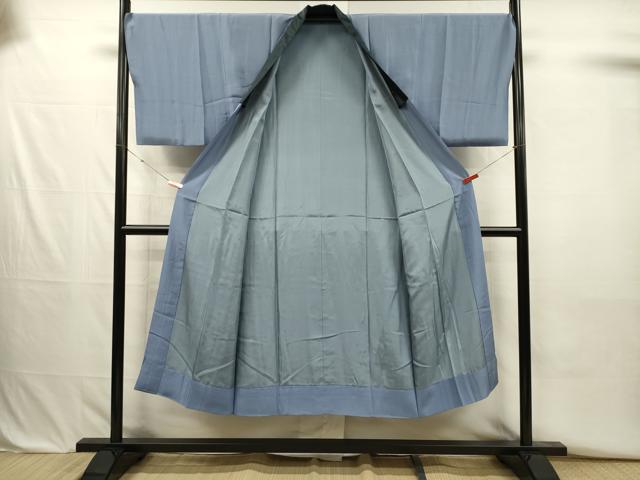 平和屋着物■男性 長襦袢 袷 風景人物文 暈し染め 金彩 正絹 逸品 DABJ2710ya
