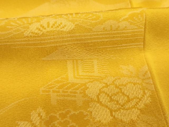平和屋着物■上質な小紋 風景花文 正絹 逸品 DABJ2770ya