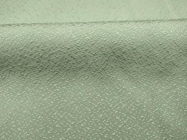 平和屋着物■上質な色無地 作家物 霞地紋 薄青色 正絹 逸品 DABJ2775ya