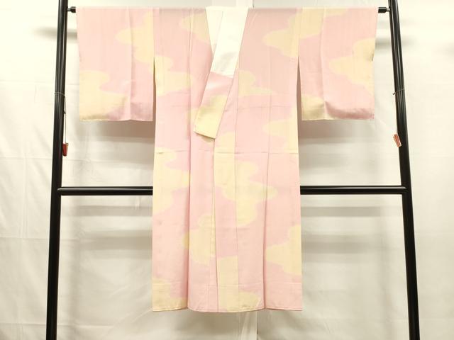 平和屋着物■長襦袢 無双仕立て 雲文 正絹 逸品 DABJ2809ya