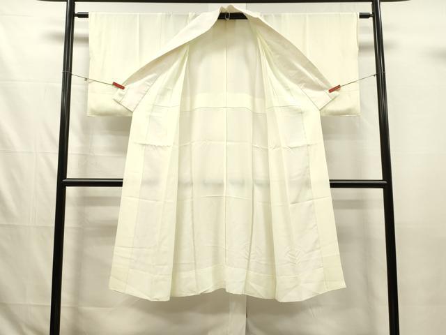 平和屋着物■長襦袢 無双仕立て 霞文 正絹 逸品 DABJ2810ya