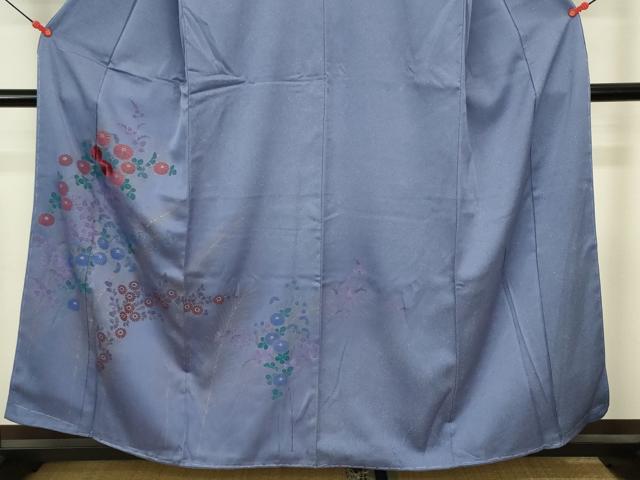 平和屋着物■訪問着 刺繍 草花文 金彩 正絹 逸品 未使用 DABJ2844ya