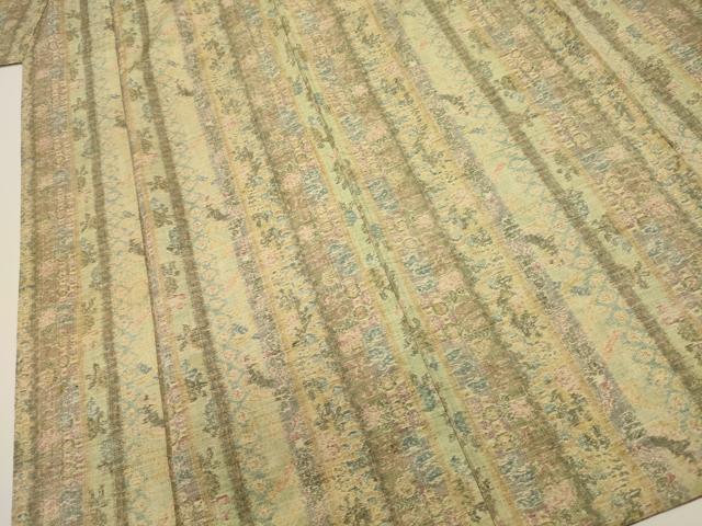 平和屋着物■上質な紬 花間道 正絹 逸品 DABJ2924ya