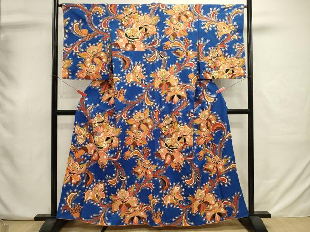 平和屋着物■訪問着 草花文 金彩 正絹 逸品 DABJ2926ya