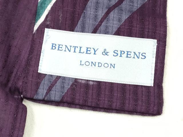 平和屋着物∴夏物 西陣 川島織物 浴衣 BENTLEY&SPENS 杜若 カキツバタ 綿 未使用 DABJ3081ea