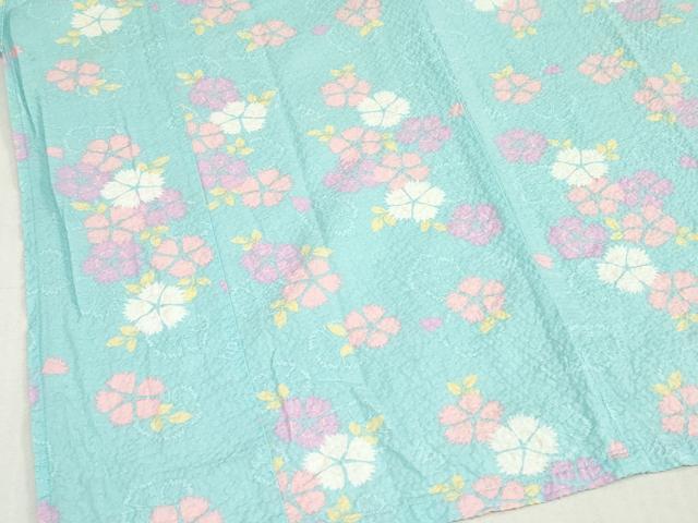 平和屋着物*夏物 浴衣 女の子 子供 happylus 撫子間道 綿 DABJ3153ea