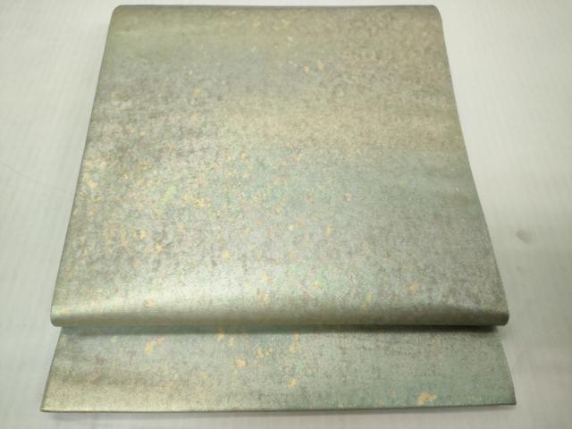 平和屋着物◎六通柄袋帯 霞文 引箔 正絹 逸品 DABJ3494ea