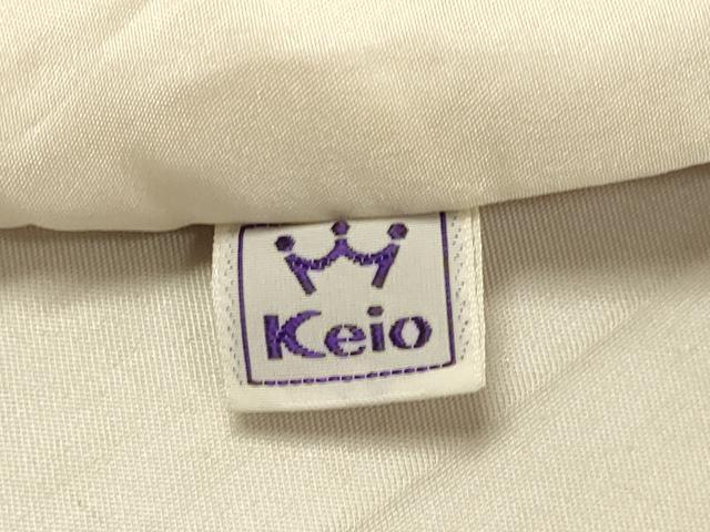 平和屋着物▽上質な小紋 単衣 草花文 暈し染め 金銀彩 京王百貨店扱い 正絹 逸品 DABJ3564du