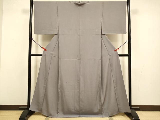 平和屋着物▽江戸小紋 単衣 鮫小紋柄 両面染め 正絹 逸品 DABJ3730du