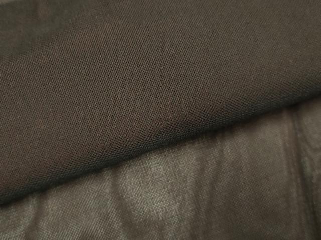 平和屋着物▽羽織 スリーシーズン 春夏秋 塵除け 黒地 正絹 逸品 DABJ3750du
