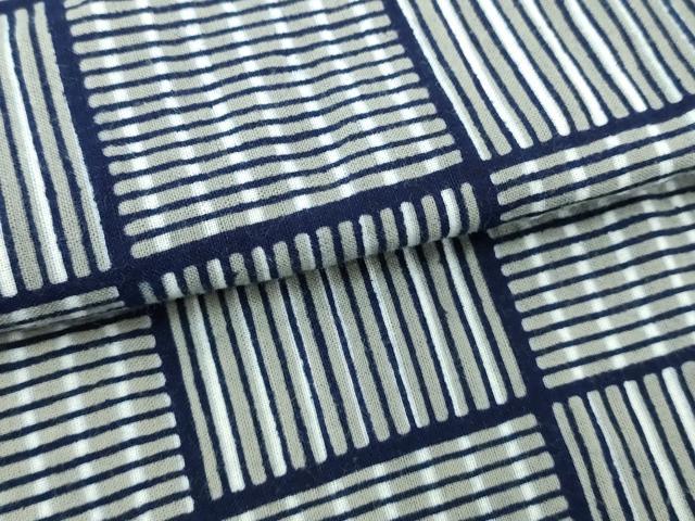 平和屋着物∴夏物 男性 浴衣 注染 格子 綿 逸品 DABJ4003cd