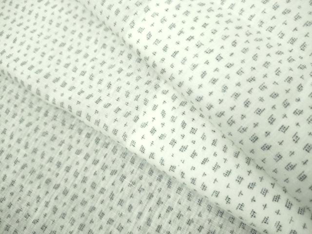 平和屋着物∴夏物 男性 小紋・浴衣兼用 抽象文 DABJ4010cd