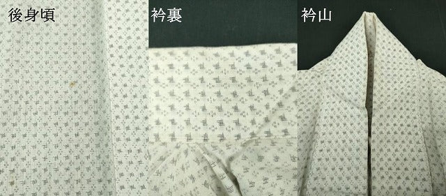 平和屋着物∴夏物 男性 小紋・浴衣兼用 絣文様 DABJ4074cd