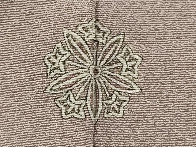 平和屋着物■上質な色無地 灰桜色 正絹 逸品 DABJ4359cd