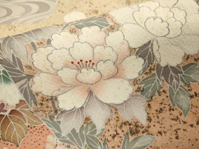 平和屋着物■豪華色留袖 作家物 花鳥文 暈し染め 金彩 正絹 逸品 DABJ4363cd