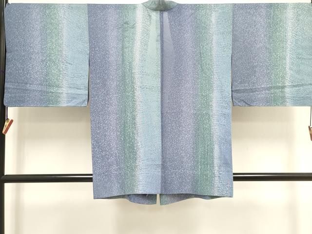 平和屋着物▽道中着 スリーシーズン 春夏秋 塵除け 作家物 霞文 正絹 逸品 DABJ4492cd